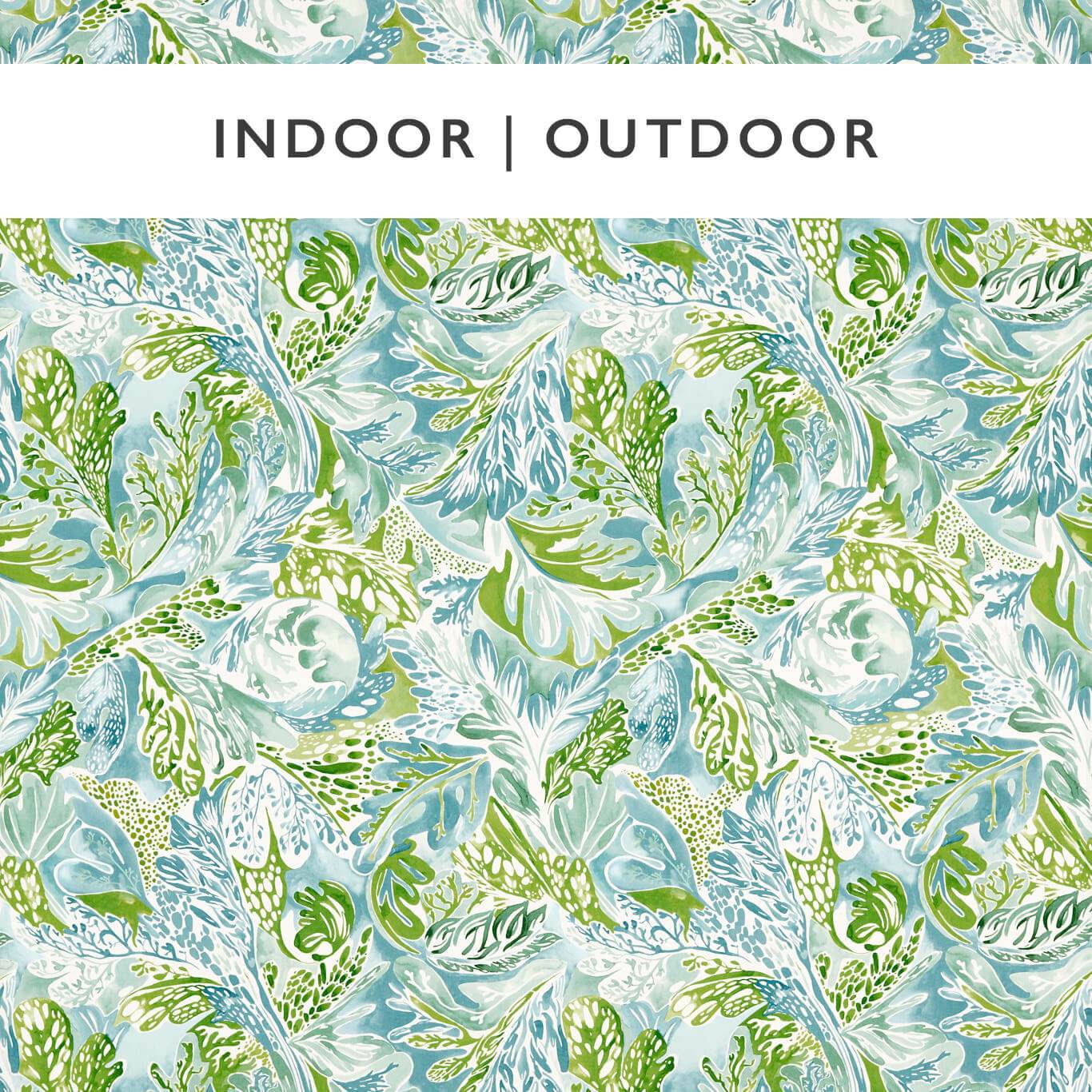 Aloutau Sweet Pea/Sky/Stone Fabric By Harlequin