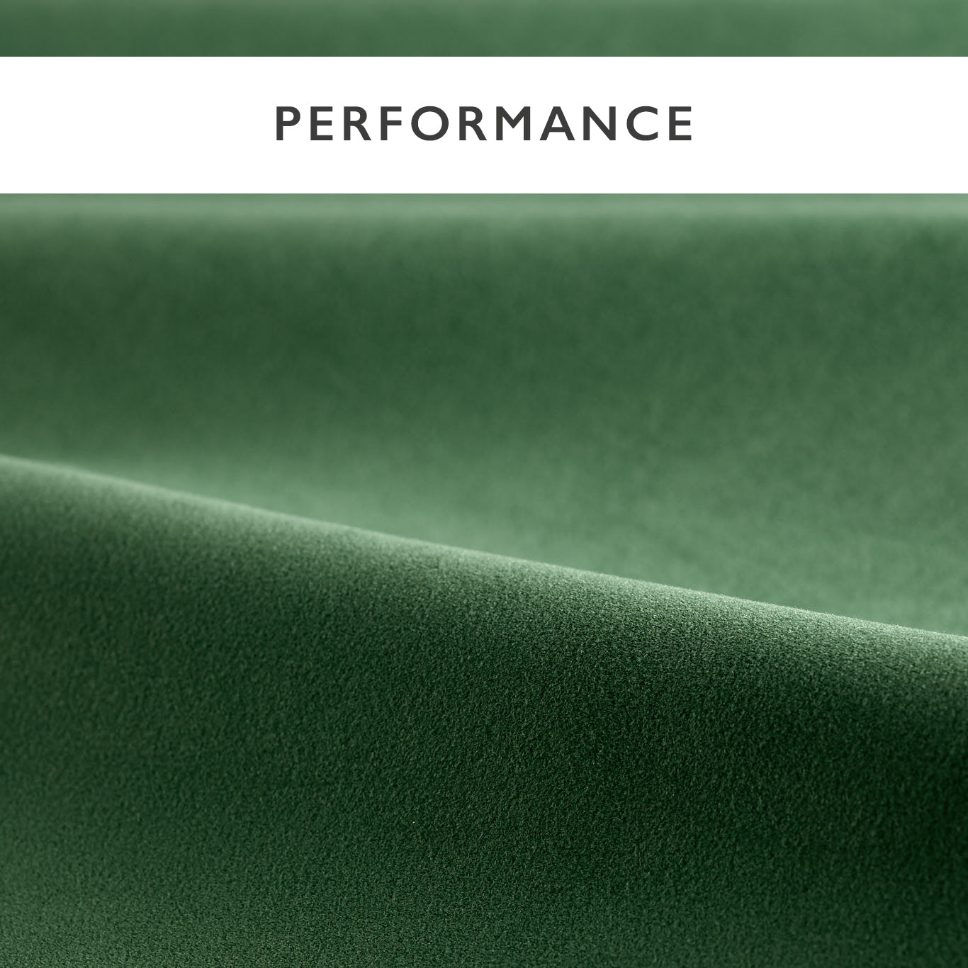 Performance Velvets Pine Fabric By Harlequin