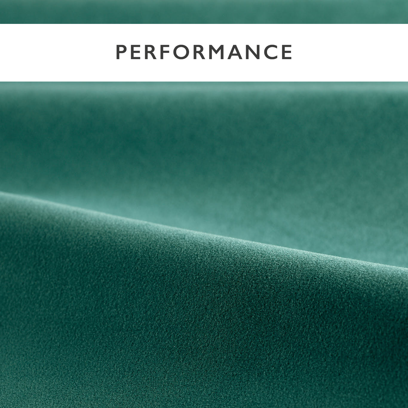 Performance Velvets Teal Fabric By Harlequin