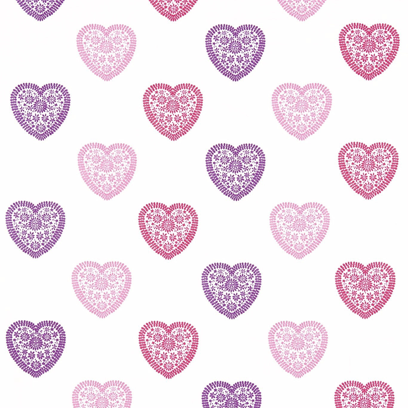 All About Me 130755 Sweet Heart Fabric By Harlequin