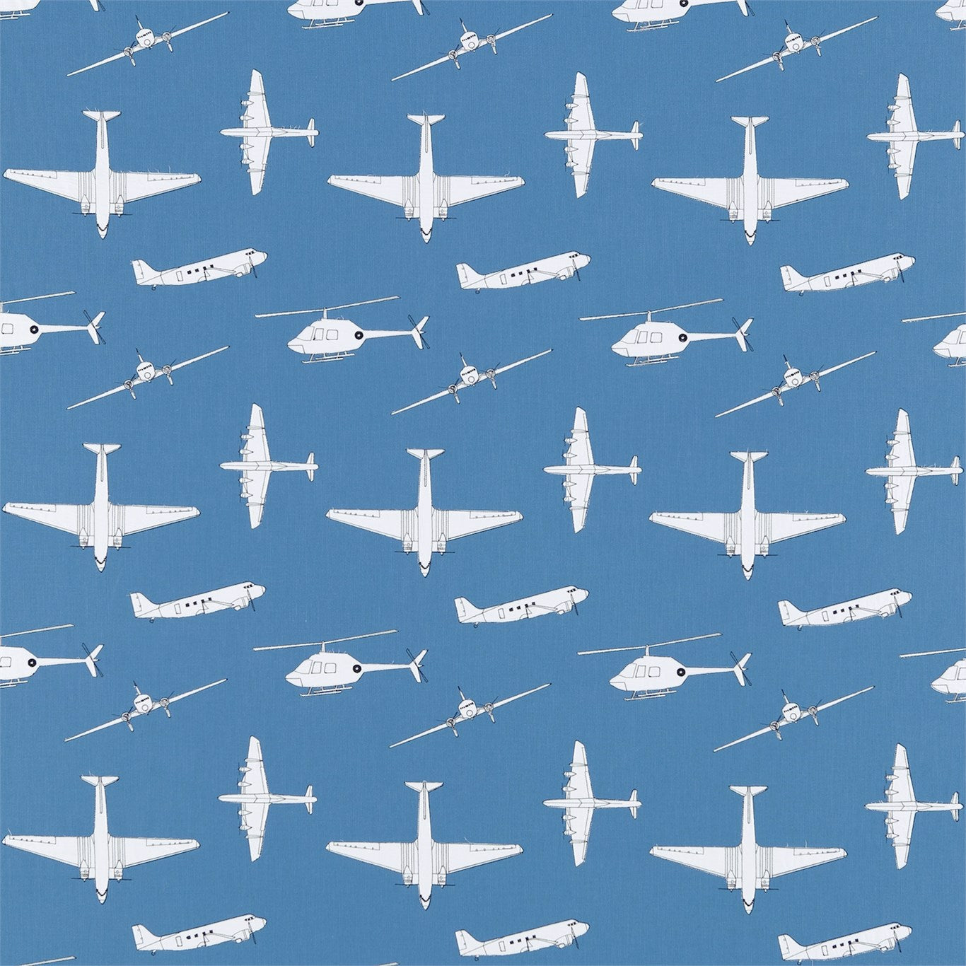 All About Me 130759 Chocks Away Fabric By Harlequin