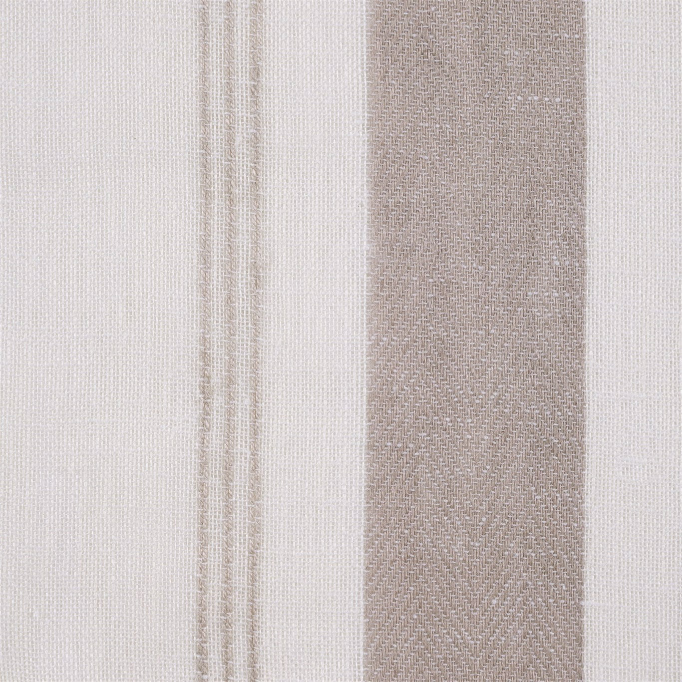 Purity Voiles Stone/Ivory Fabric By Harlequin