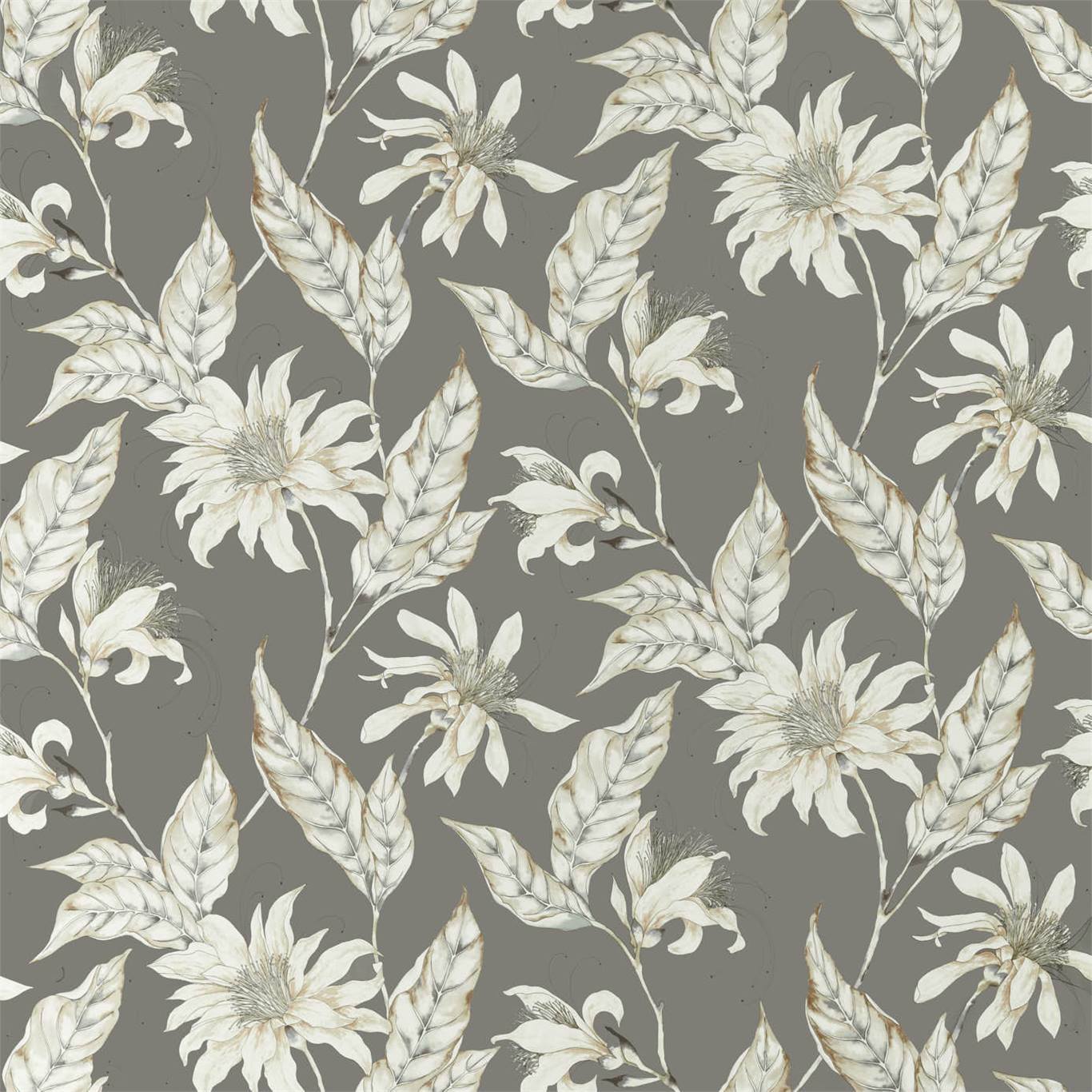 Ananda Slate Fabric By Harlequin