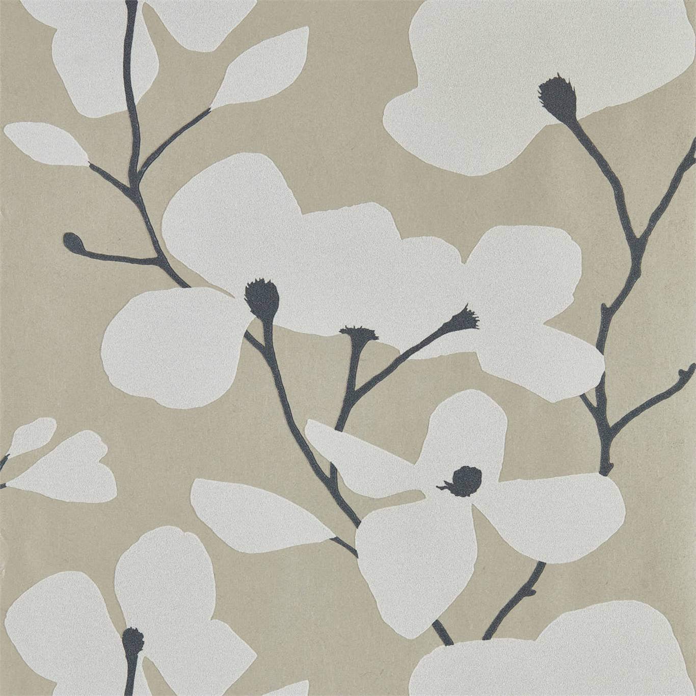 Kienze Shimmer Gilver/Chalk Wallpaper HMWF111974 by Harlequin