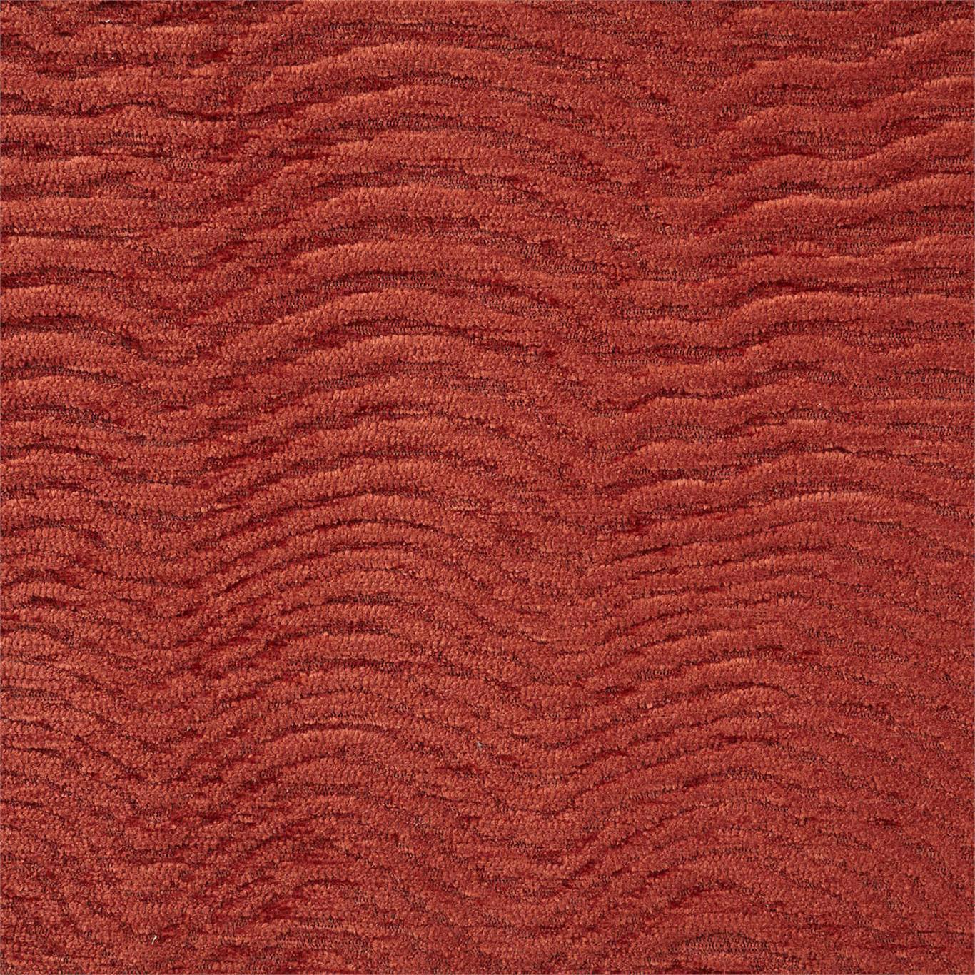 Waltz Terracotta Fabric By Harlequin