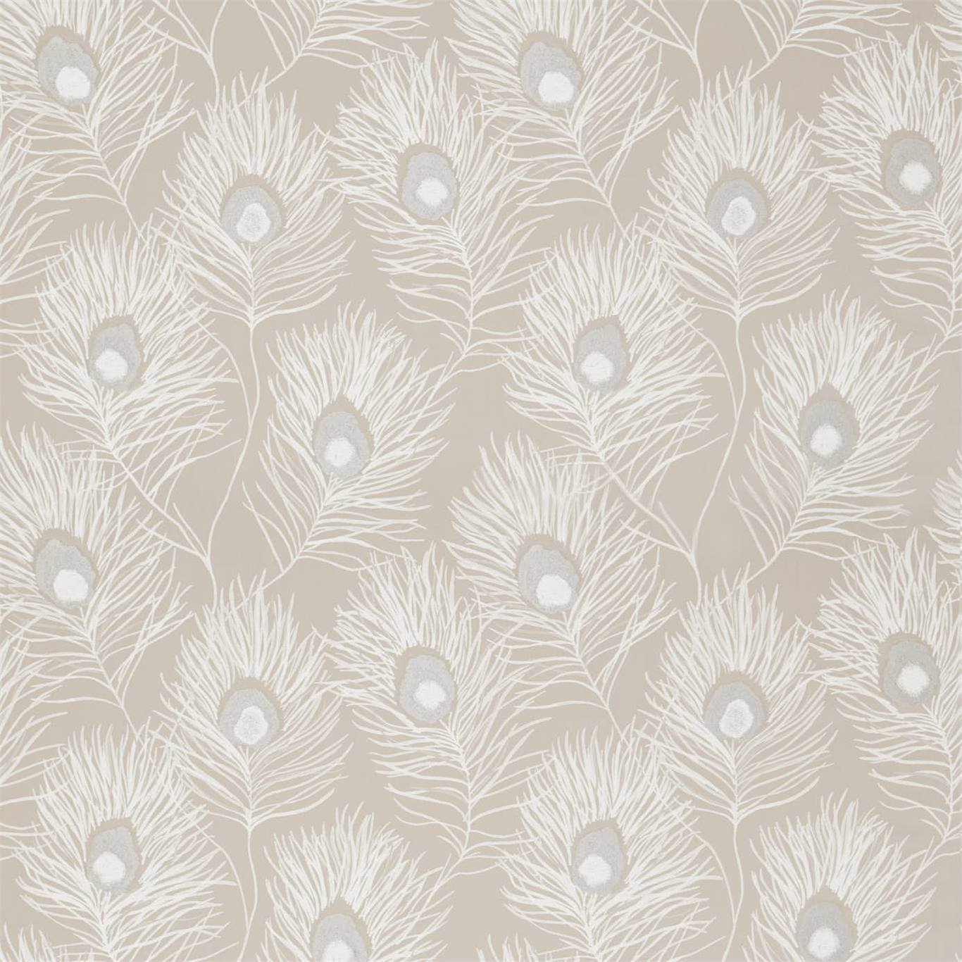 Orlena Putty/Silver Fabric By Harlequin