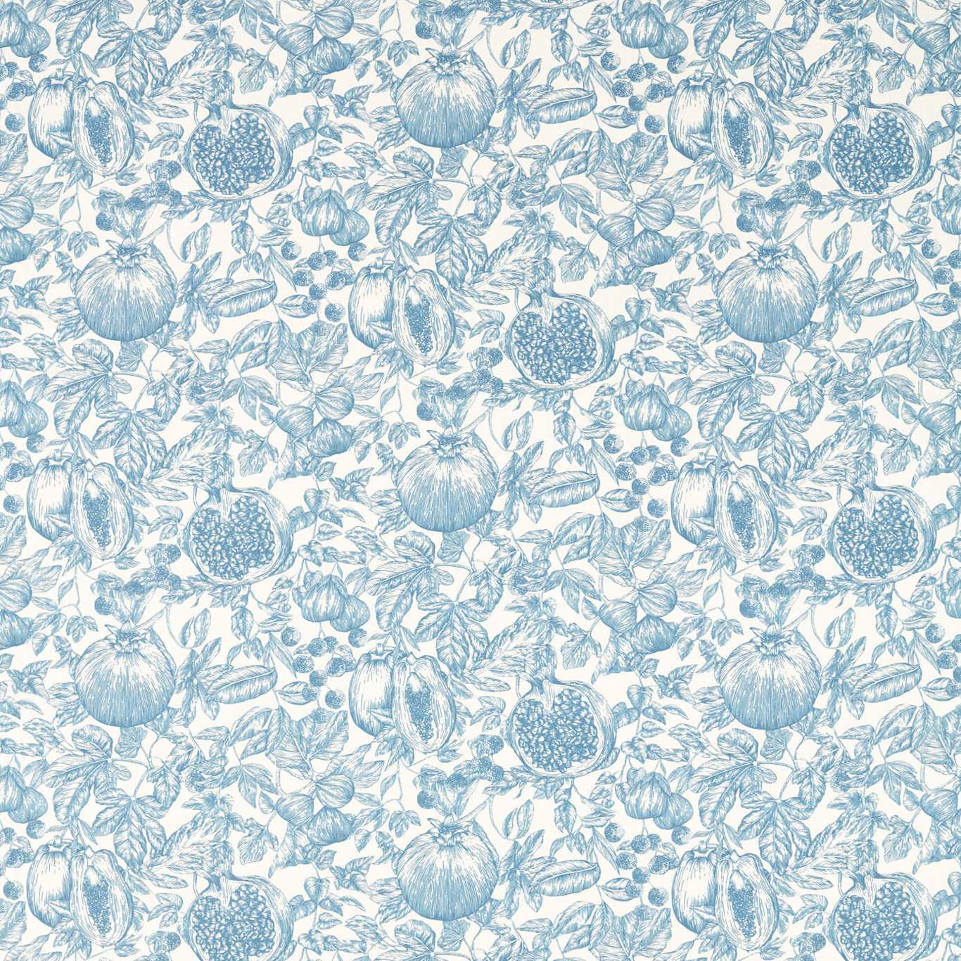 Melograno Celestial/Fig Blossom Fabric By Harlequin