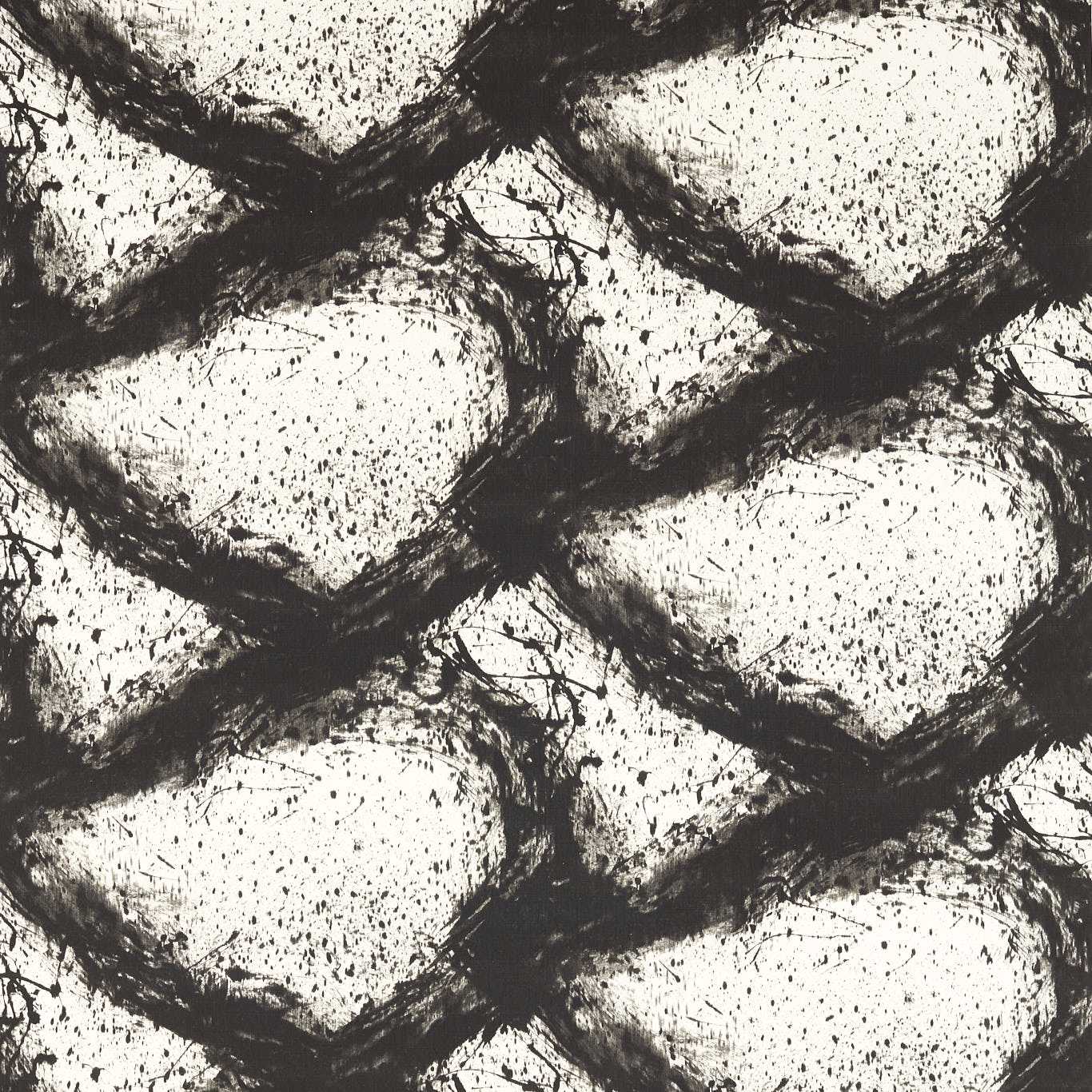 Enigmatic Black Earth Fabric By Harlequin