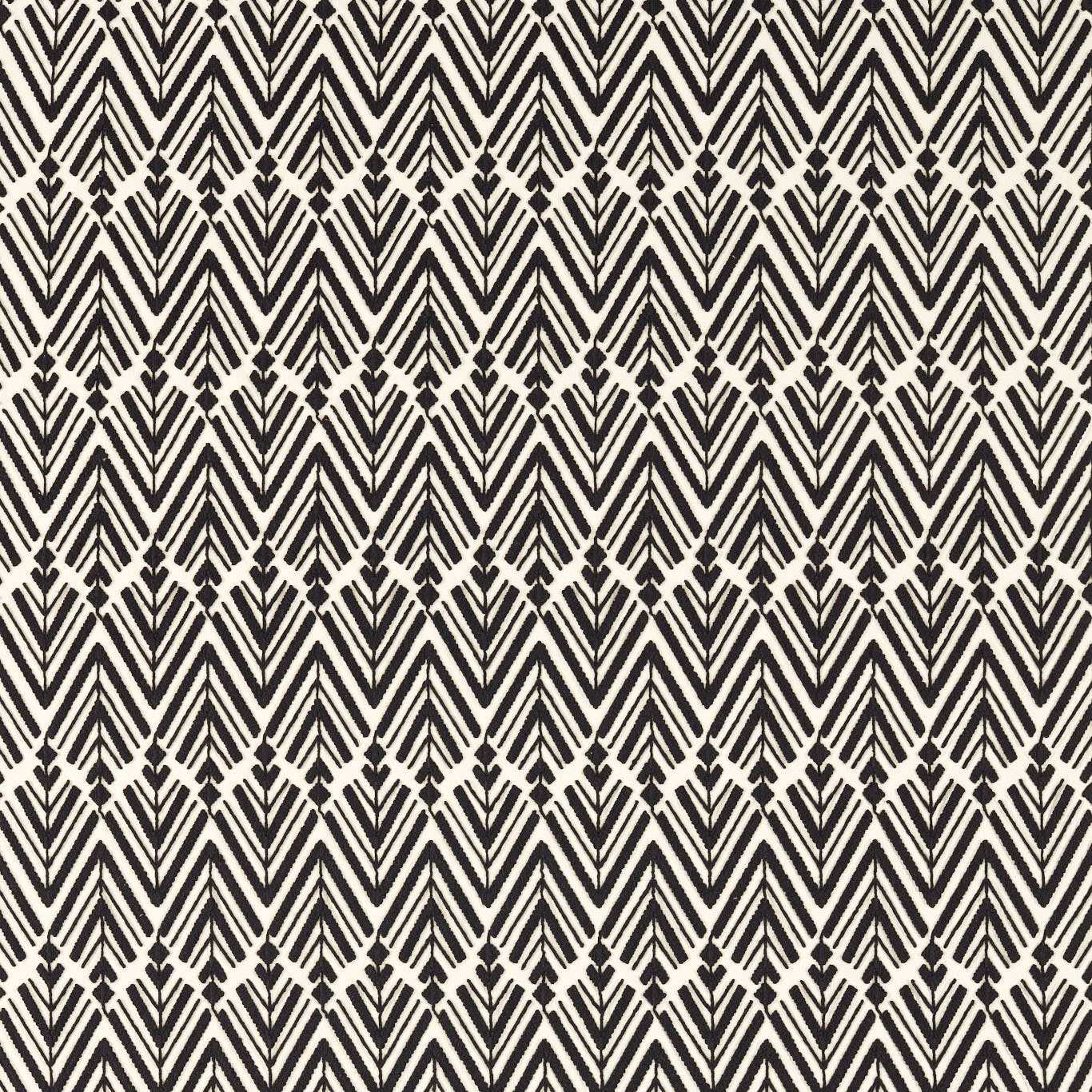 Thalia Black Earth Fabric By Harlequin