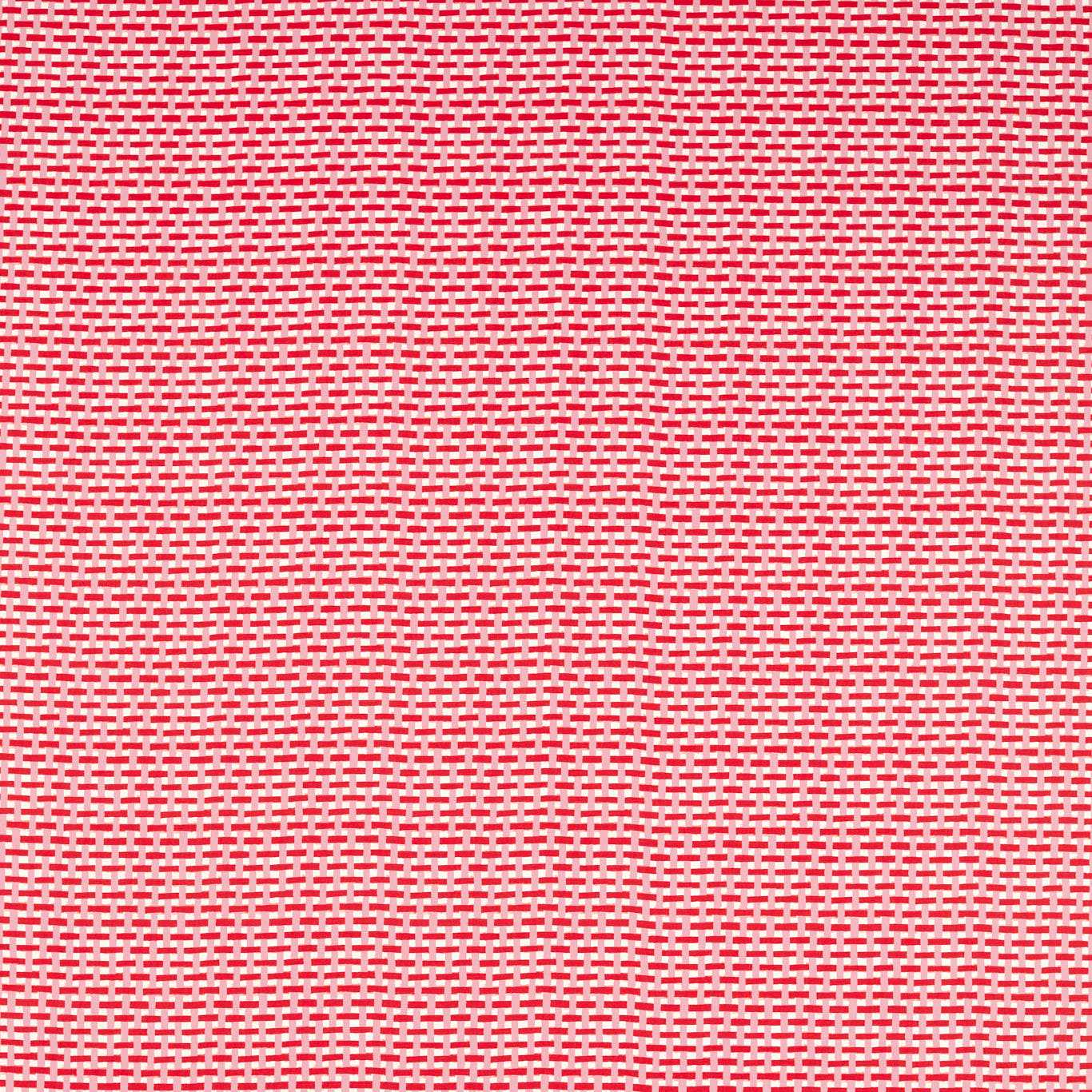 Basket Weave Coral/Rose Fabric By Harlequin