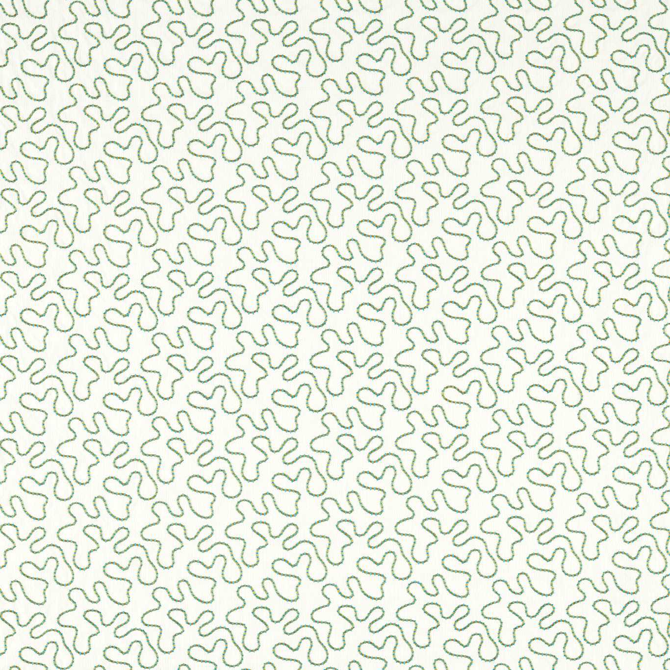 Wiggle Peridot/Pearl Fabric By Harlequin