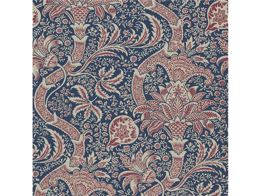 Indian Indigo/Red by Morris and Co DMOWIN103 - Clearance