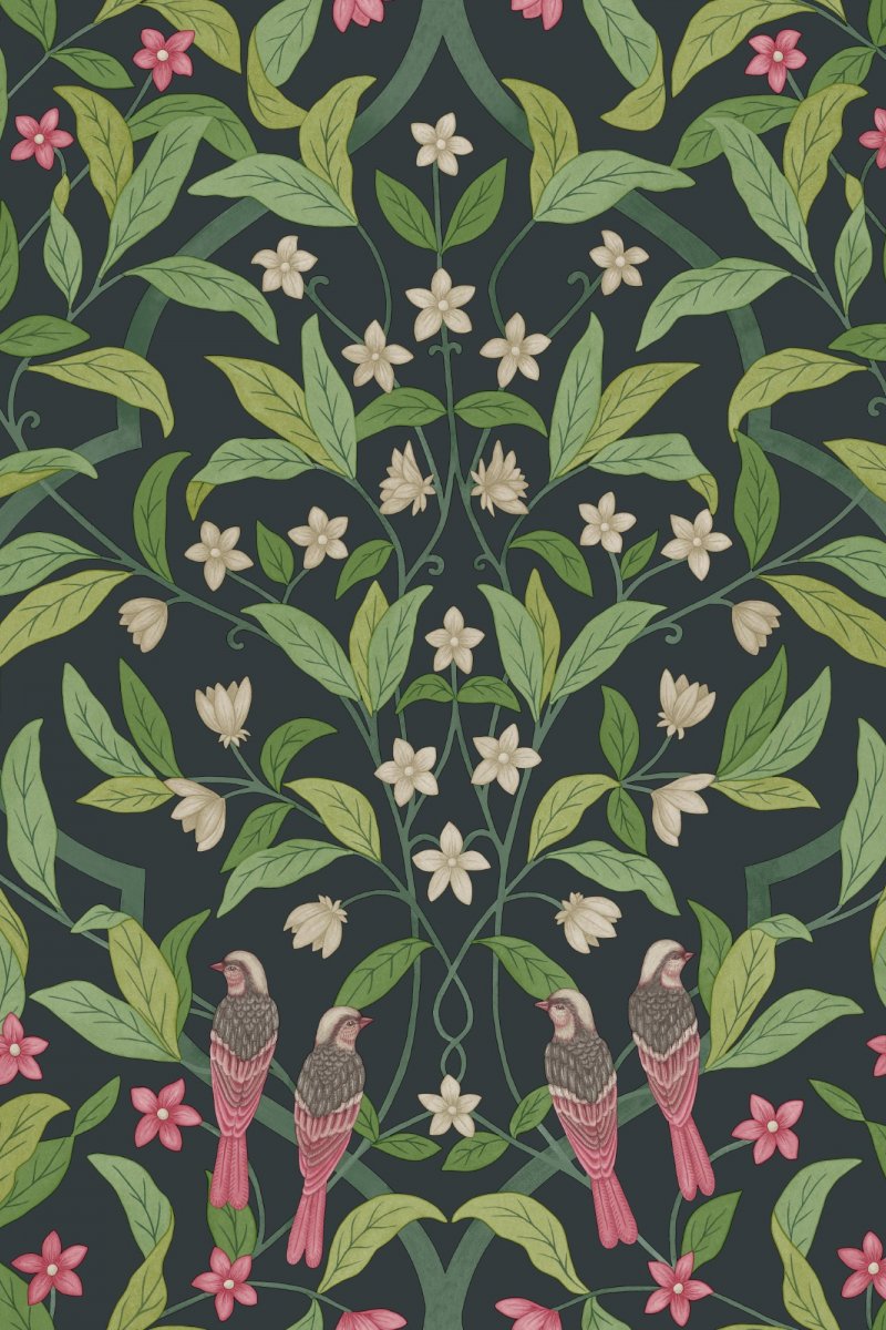 Jasmine & Serin Symphony Wallpaper 117-10028 by Cole & Son