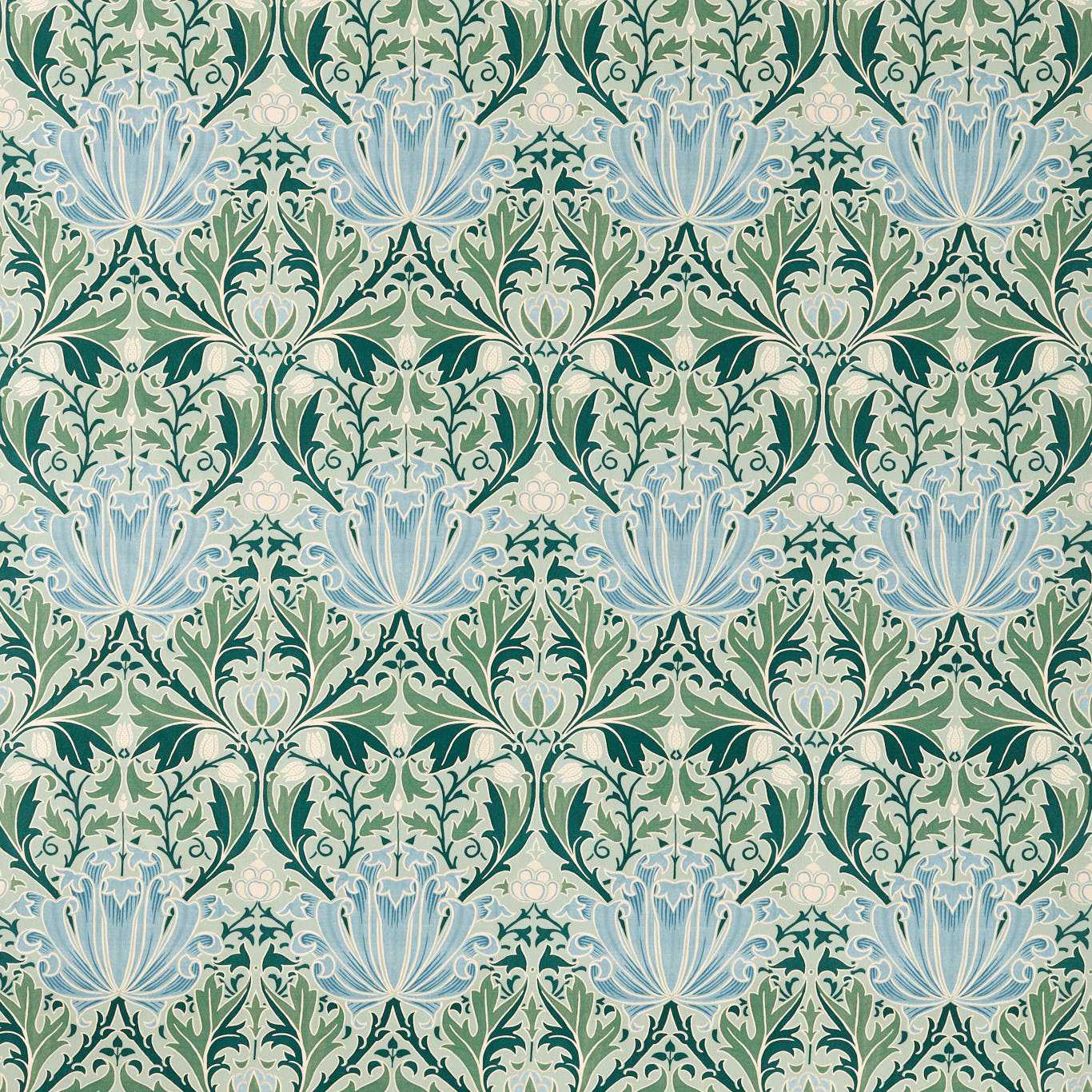 Helena Mineral Fabric By Morris & Co