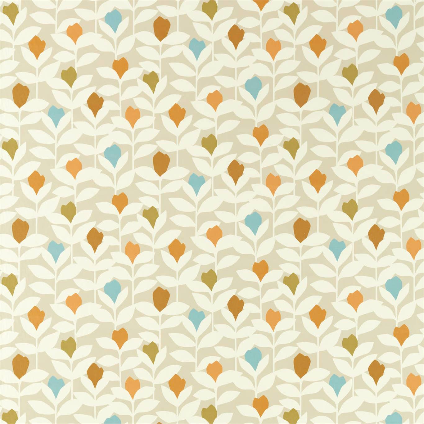 Padukka Tangerine Fabric By Scion