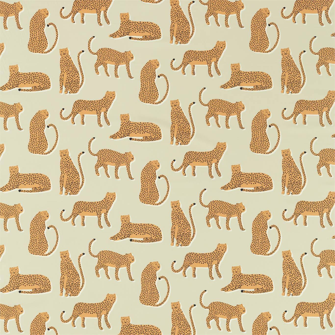 Lionel Ginger Fabric By Scion