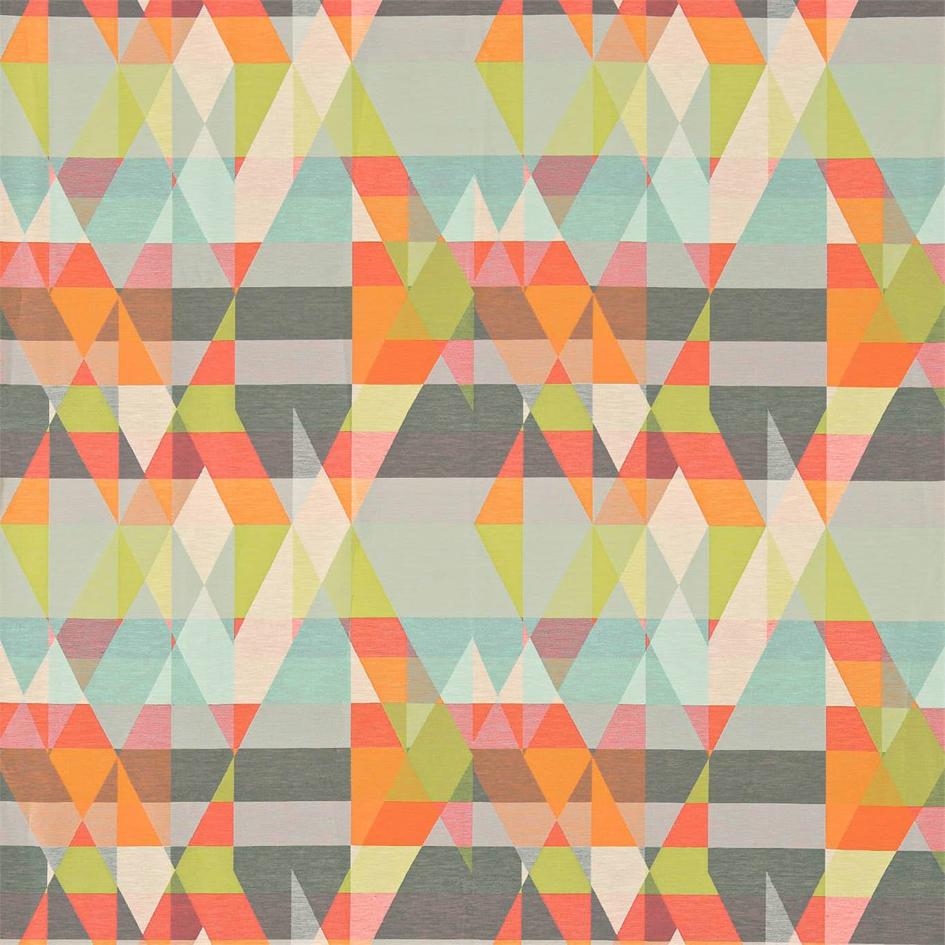 Axis Tangerine/ Citrus Fabric By Scion