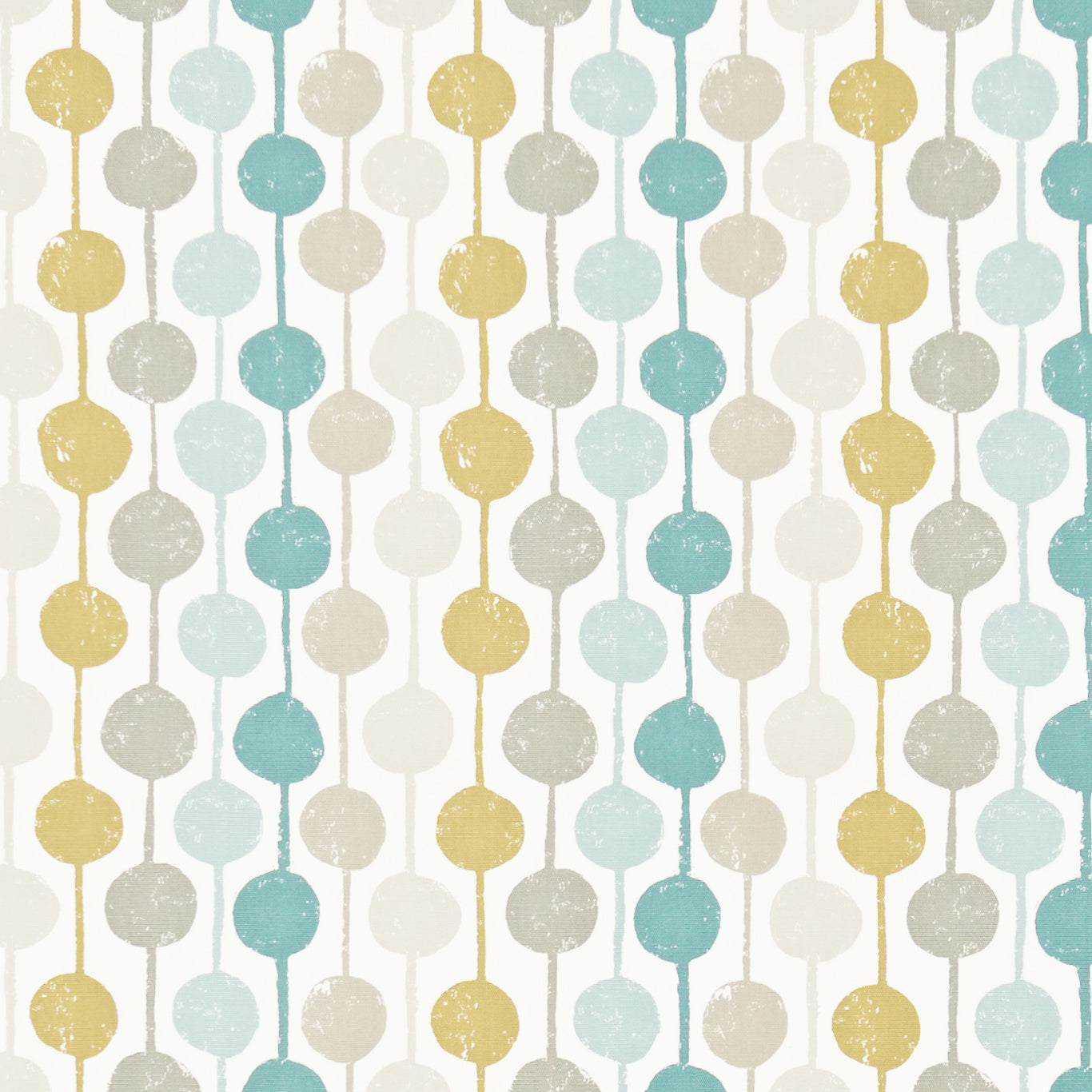 Taimi Seaglass/Chalk/Honey Fabric By Scion