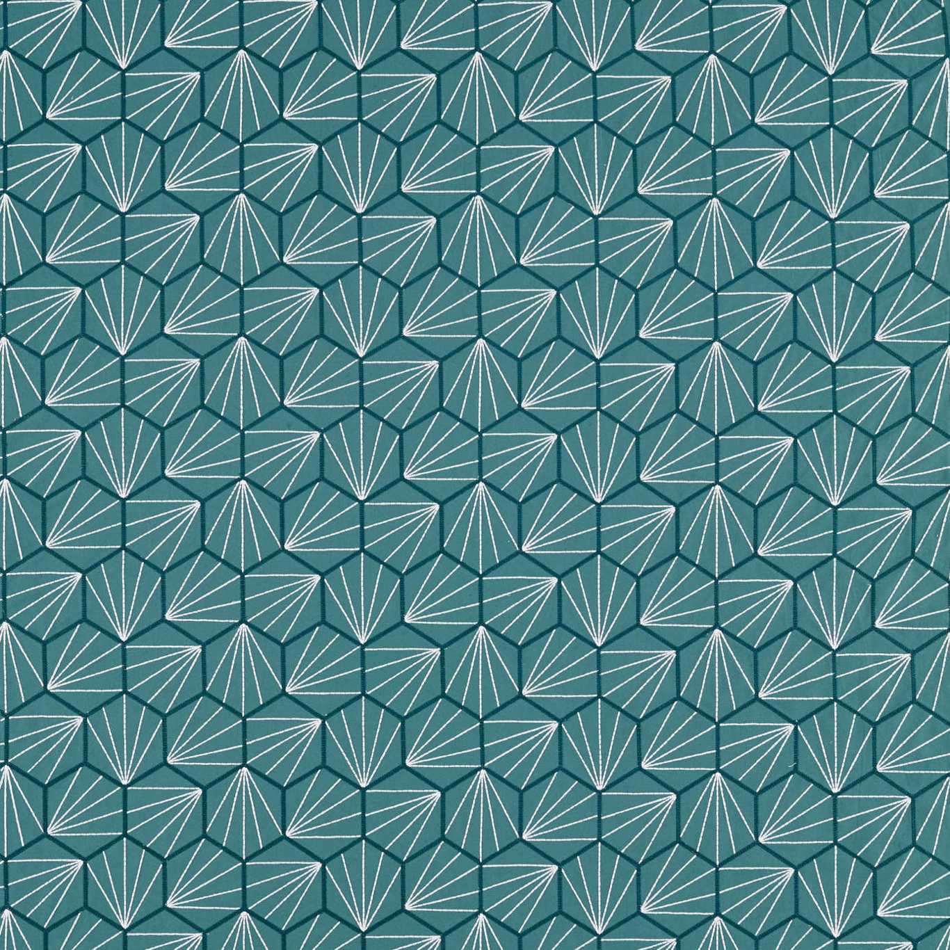 Aikyo Teal Fabric By Scion