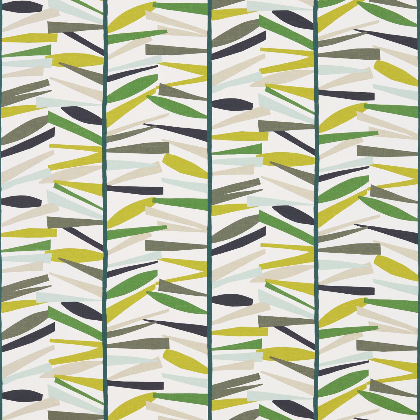 Tetra Juniper/Kiwi/Hemp Fabric By Scion