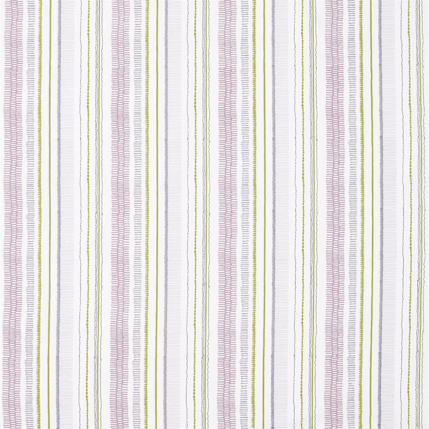 Noki Foxglove/Sage/Periwinkle Fabric By Scion