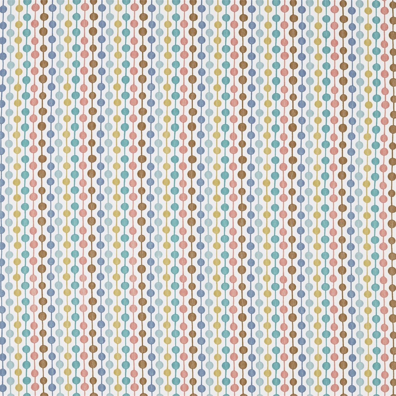 Paikka Pink Grapefruit/Sky/Julep Fabric By Scion