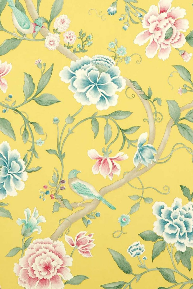 Porcelain Garden Wallpaper DCAVPO102 by Sanderson