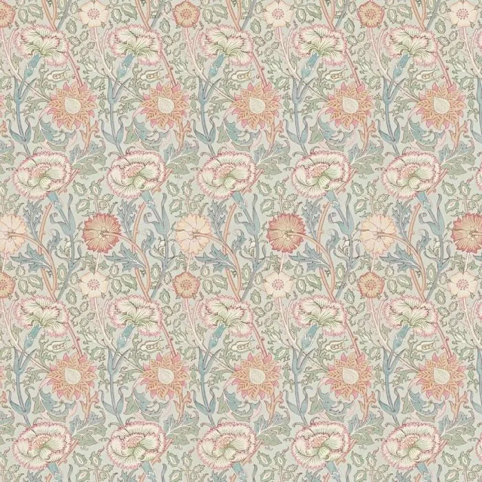 Pink & Rose Wallpaper by Morris & Co 212568 - Clearance